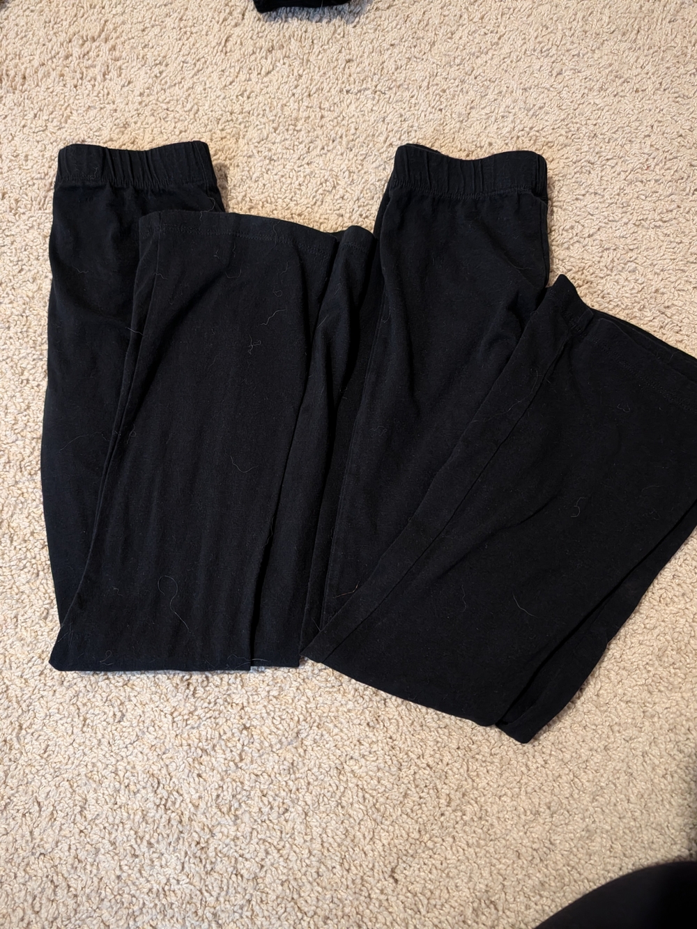 Wallflower Black Kids Flare Leggings Pair
